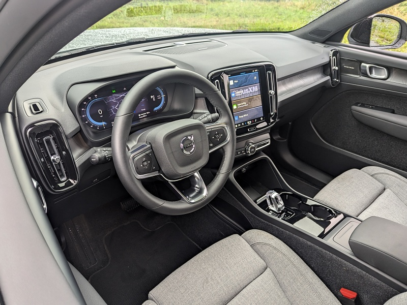 Volvo XC40:n sisätilat