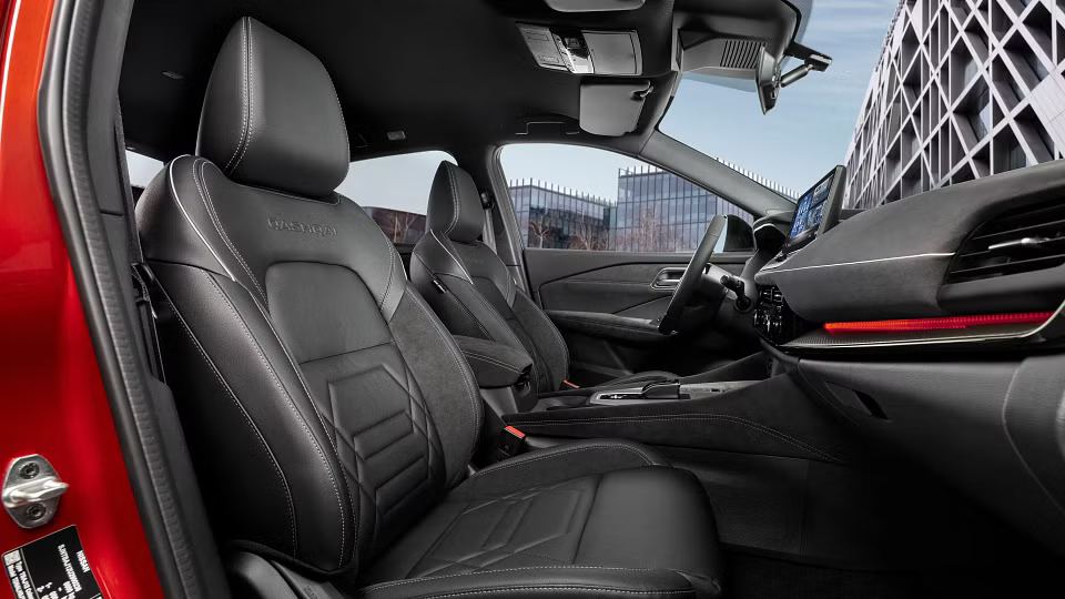 Uuden Nissan Qashqain sisätilat
