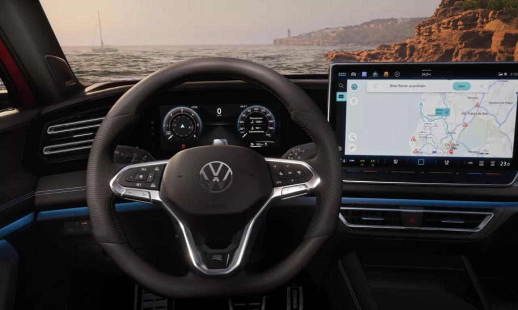 Uuden Volkswagen Tiguanin sisustus